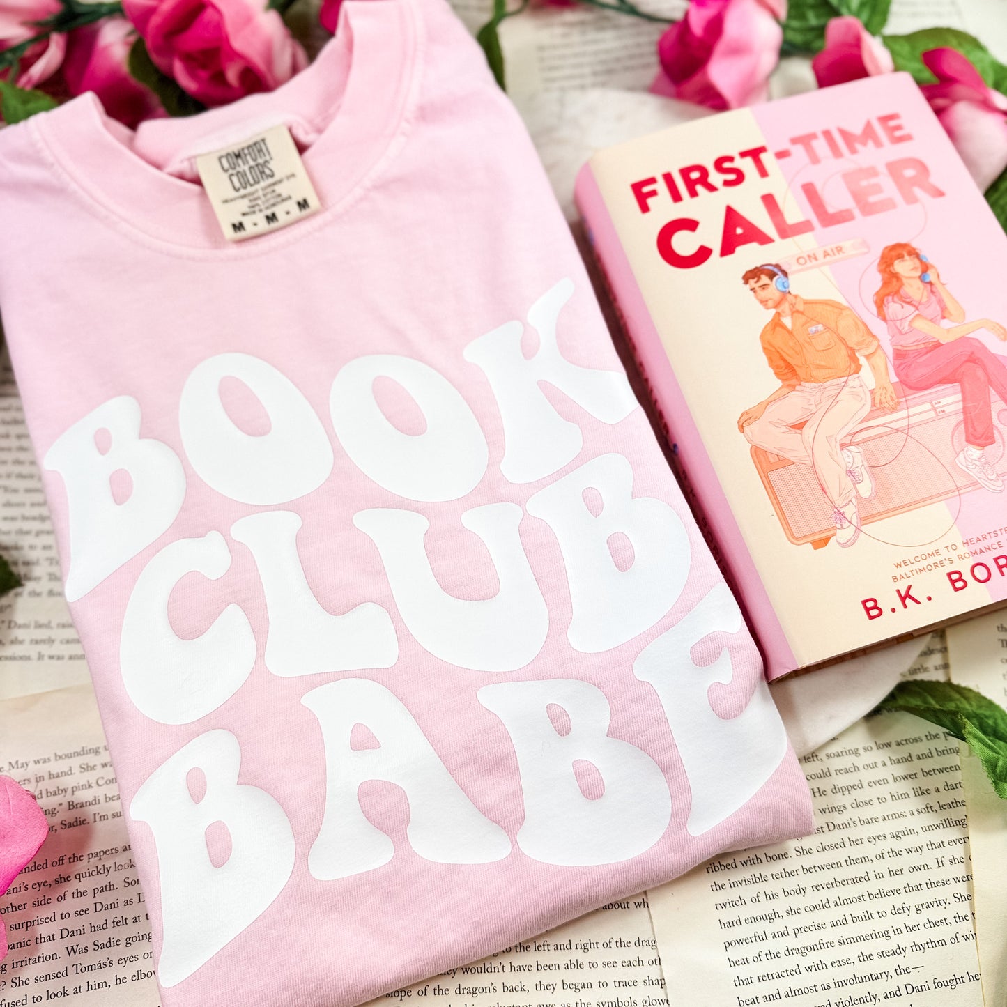 Book Club Babe Heavyweight Comfort Colors Shirt