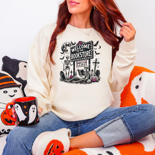 Welcome To The Bookstore Lightweight Premium Sweatshirt