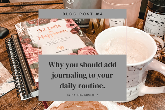 Why you should add journaling to your routine