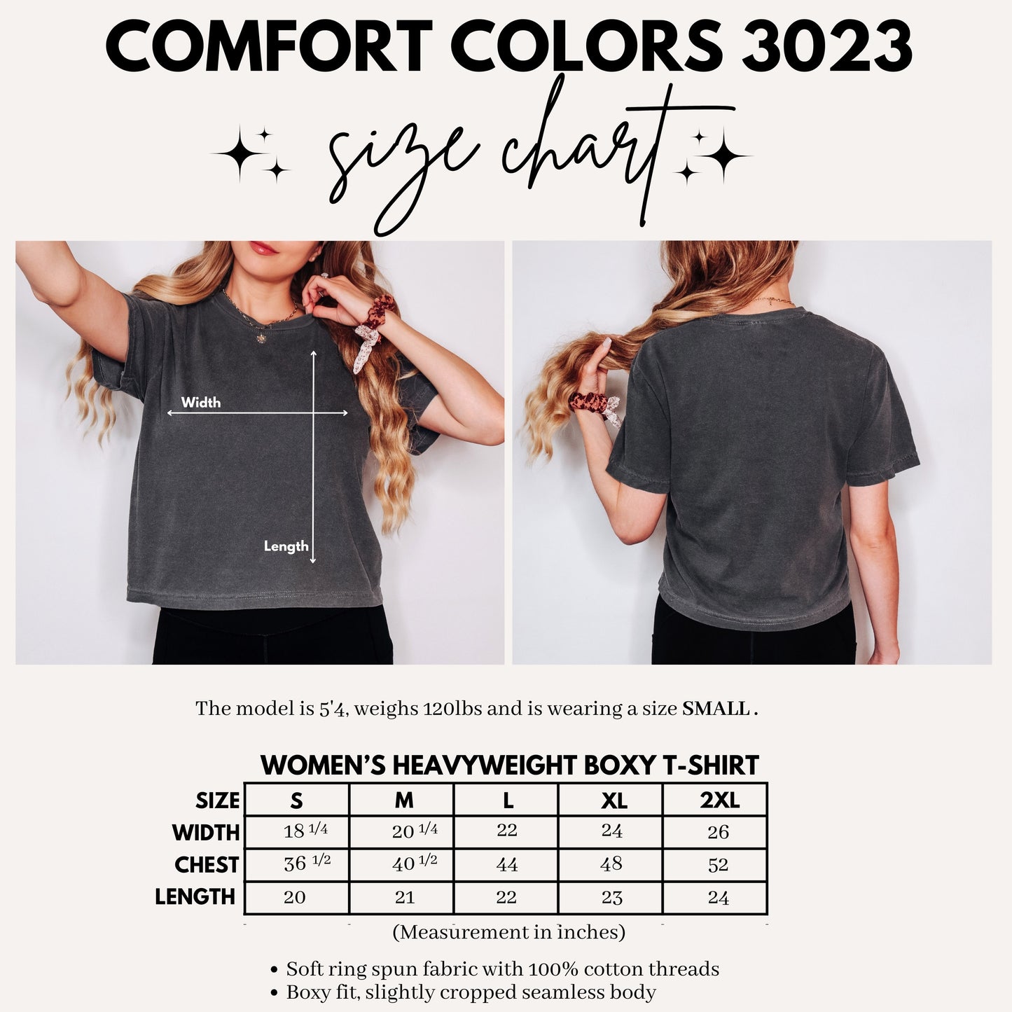 Summer Romance Book Club Heavyweight Comfort Colors Boxy Cropped Shirt