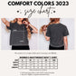 Summer Romance Book Club Heavyweight Comfort Colors Boxy Cropped Shirt