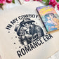 In My Cowboy Romance Era (Couple) Canvas Tote Bag | Bookish Western Reader Gift (Copy)