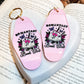 Romantasy Book Club Motel Keychain