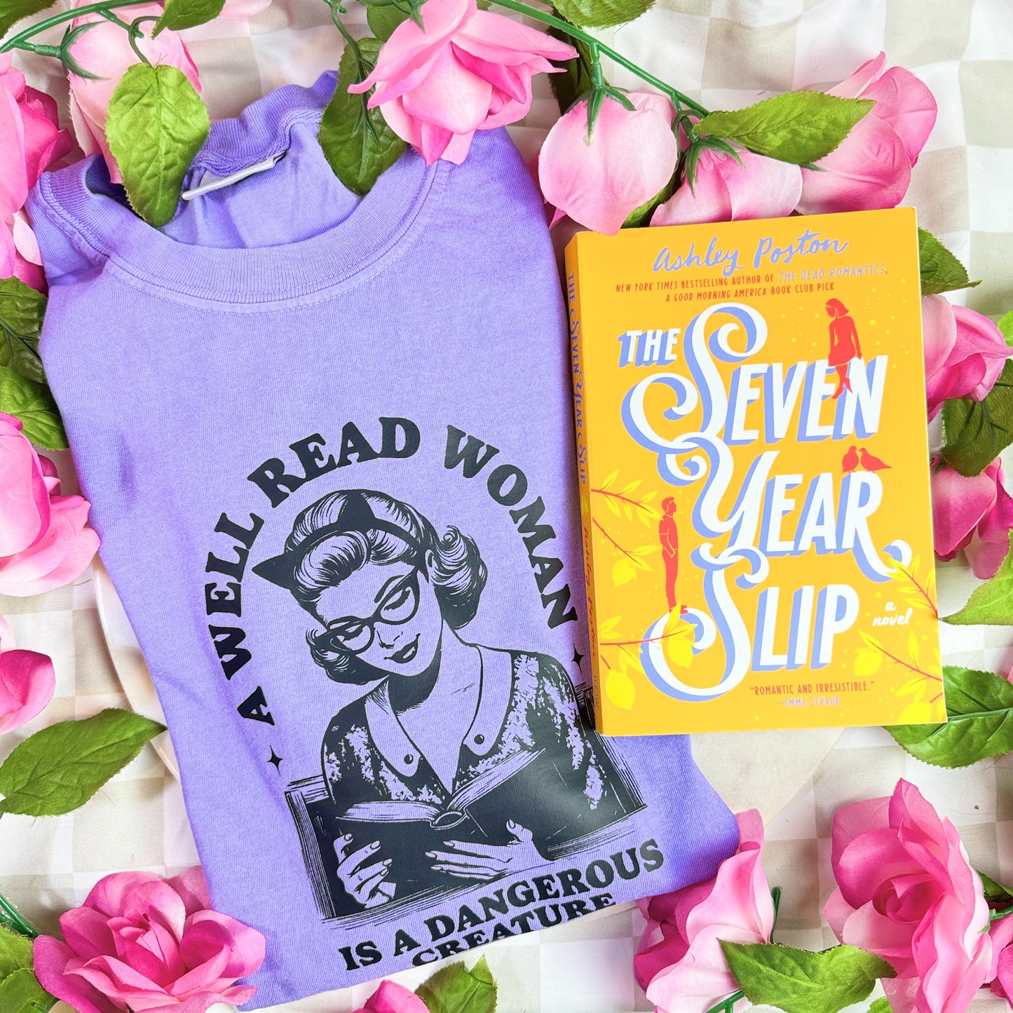 A Well Read Woman Is A Dangerous Creature Comfort Colors Shirt