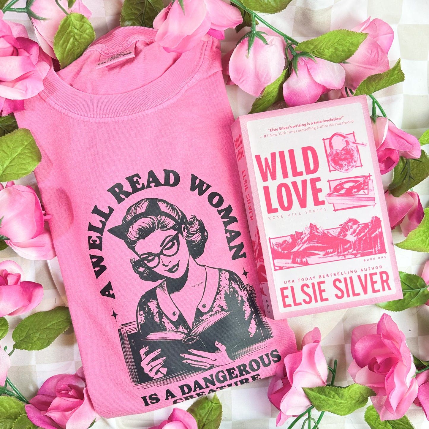 A Well Read Woman Is A Dangerous Creature Comfort Colors Shirt