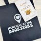 Mentally at the Bookstore Canvas Tote Bag – Perfect for Bookstore Adventures