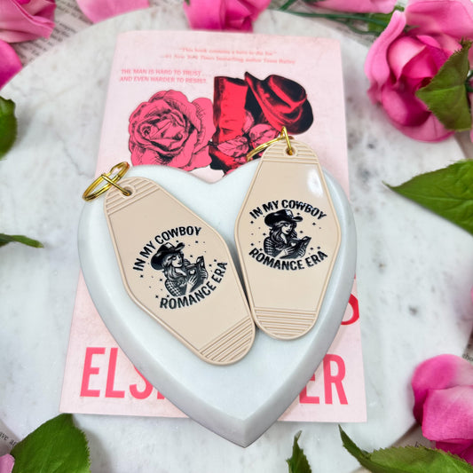 In My Cowboy Romance Era Motel Keychain