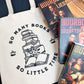 So Many Books So Little Time Canvas Tote Bag | Aesthetic Bookish Cotton Bag for Readers and Book Lovers