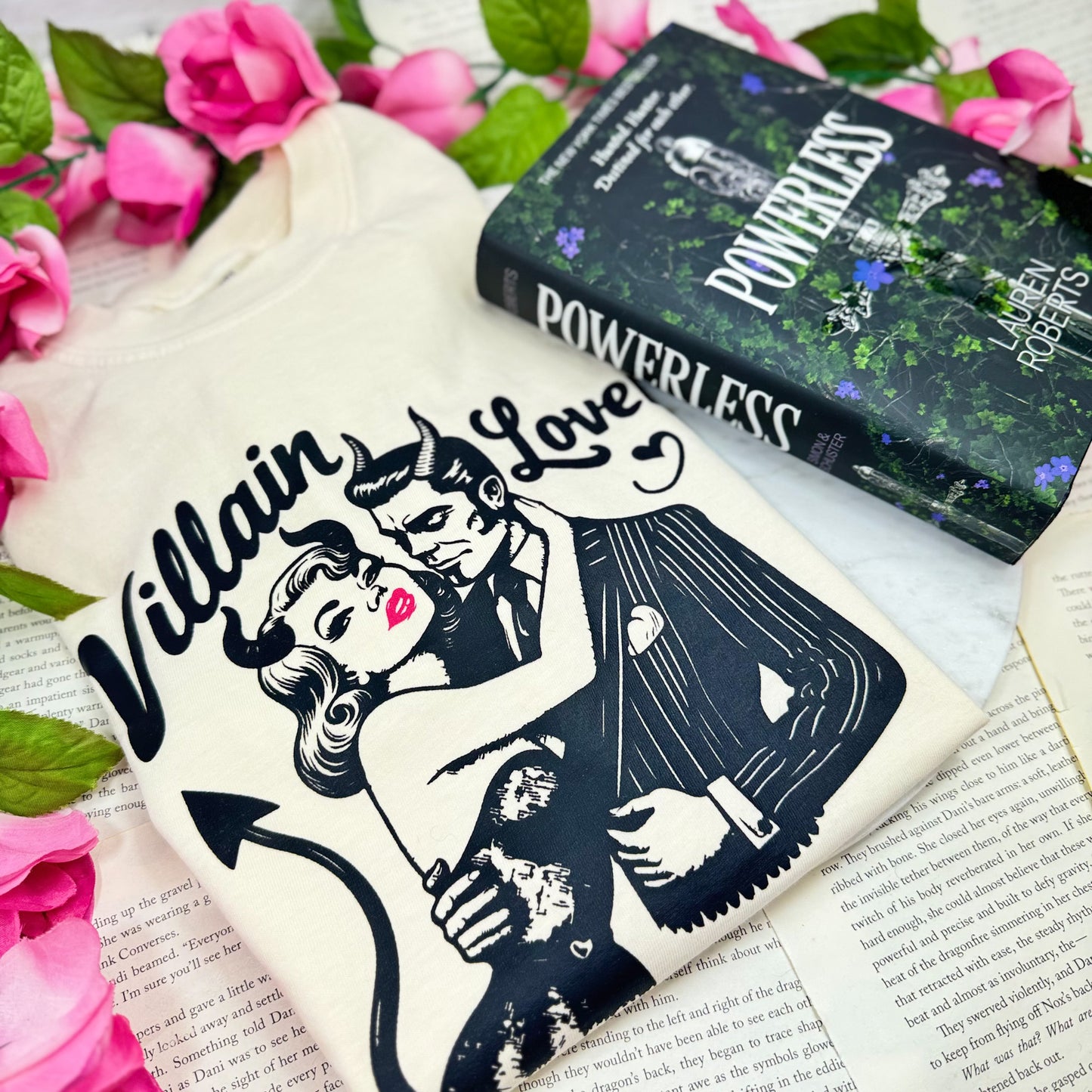 Villain Lover Premium Cropped Boxy Comfort Colors Shirt