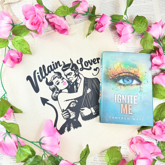 Villain Lover Bookish Canvas Tote Bag