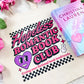 Hopeless Romantic Book Club Canvas Book Bag for Fiction Lovers | Perfect for Valentine’s Day