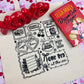 Bookish Romance Tropes Canvas Tote Bag