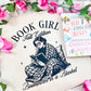 Book Girl Fall Edition Canvas Tote Bag - Perfect for Book Lovers