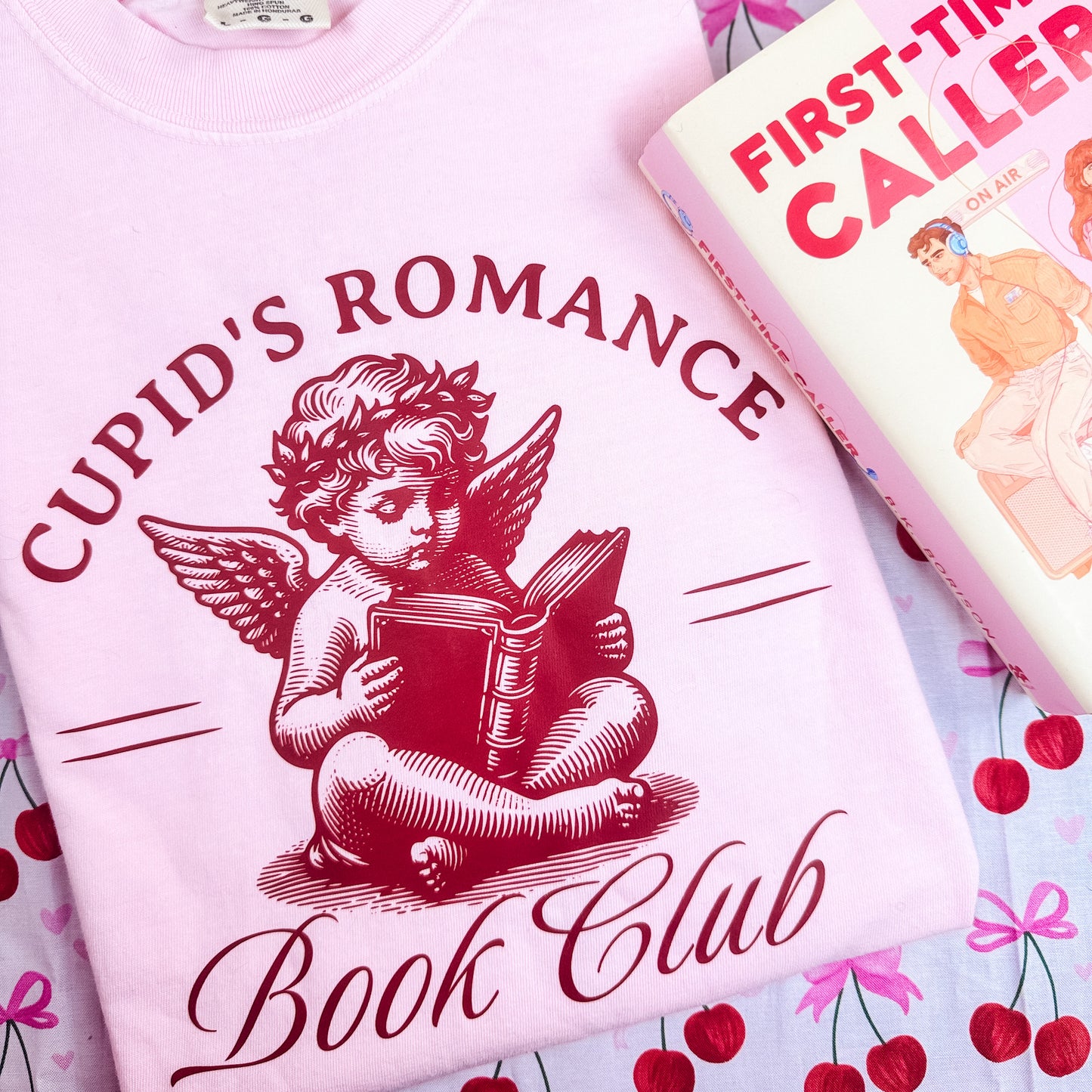 Cupid’s Romance Book Club Heavyweight Comfort Colors Shirt