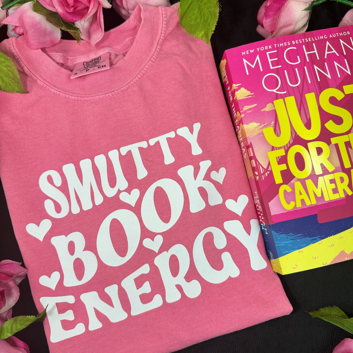 Smutty Book Energy Comfort Colors Shirt