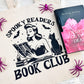 Spooky Readers Book Club Canvas Tote Bag | Eco-Friendly Halloween Bookish Accessory for Book Lovers