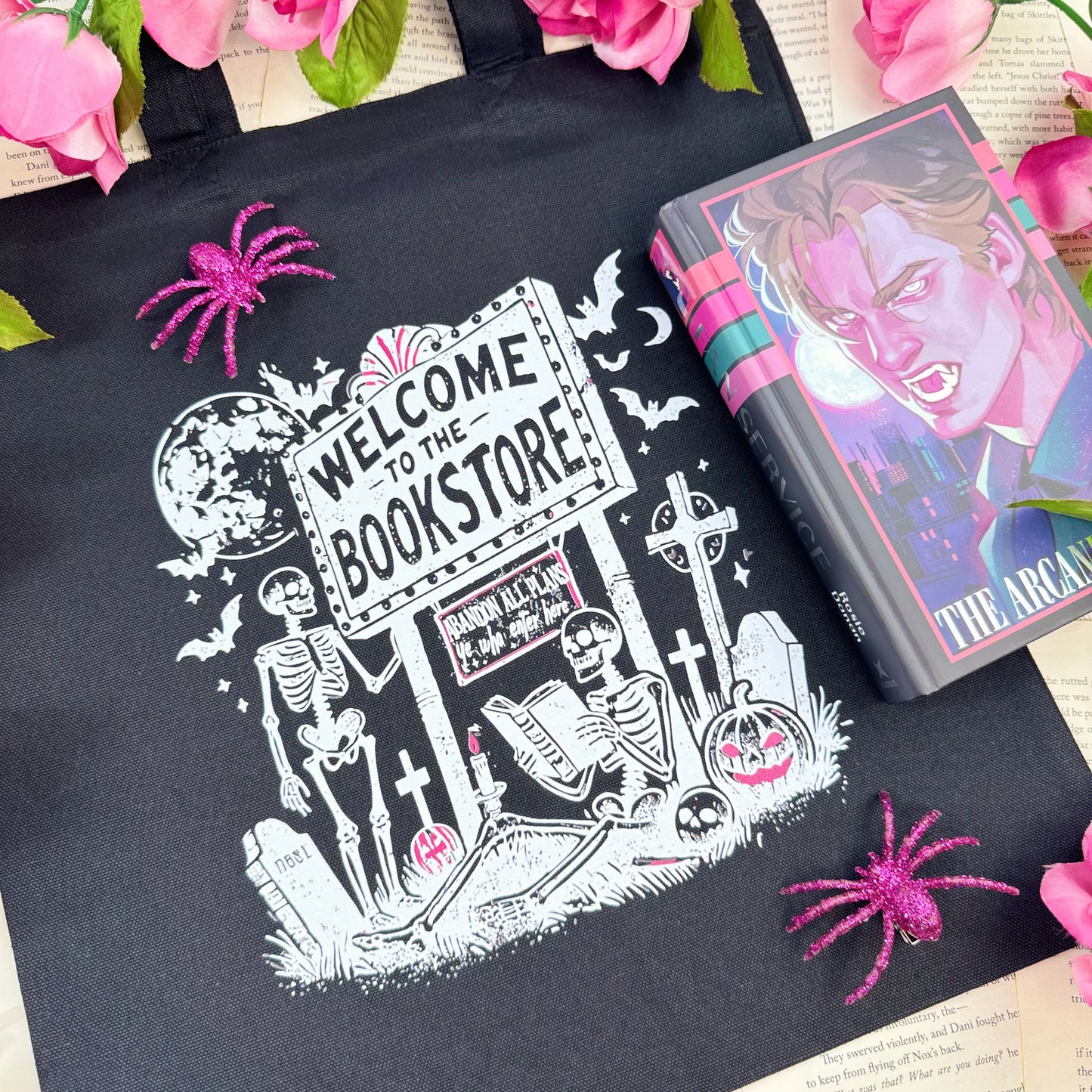 Welcome To the Bookstore Canvas Tote Bag