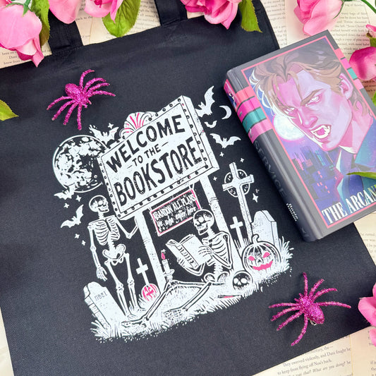 Welcome To the Bookstore Canvas Tote Bag