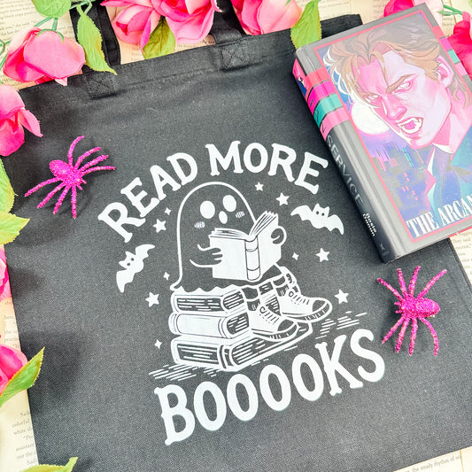 Read More Booooks Canvas Tote Bag Canvas Tote Bag