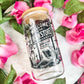 Welcome To The Bookstore Clear Glass Cup