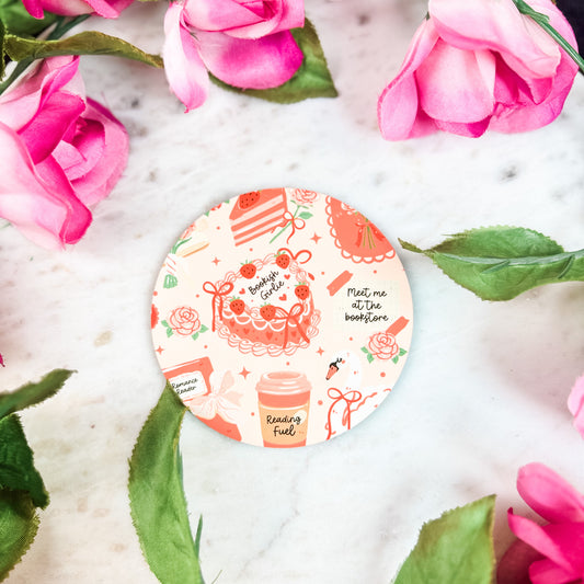 Bookish Girlie Coaster