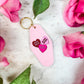 Reader Candy Hearts Retro Motel Keychain