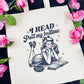 I Read Past My Bedtime Canvas Tote Bag