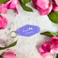Book Lover Retro Motel Keychain
