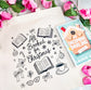 All Booked for Christmas Canvas Tote Bag
