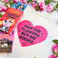 Skip the Flowers Buy Me Books Canvas Tote Bag for Book Lovers | Perfect for Valentine’s Day"