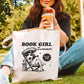 Book Girl Summer Canvas Tote – Stylish & Bookish Essential for Readers