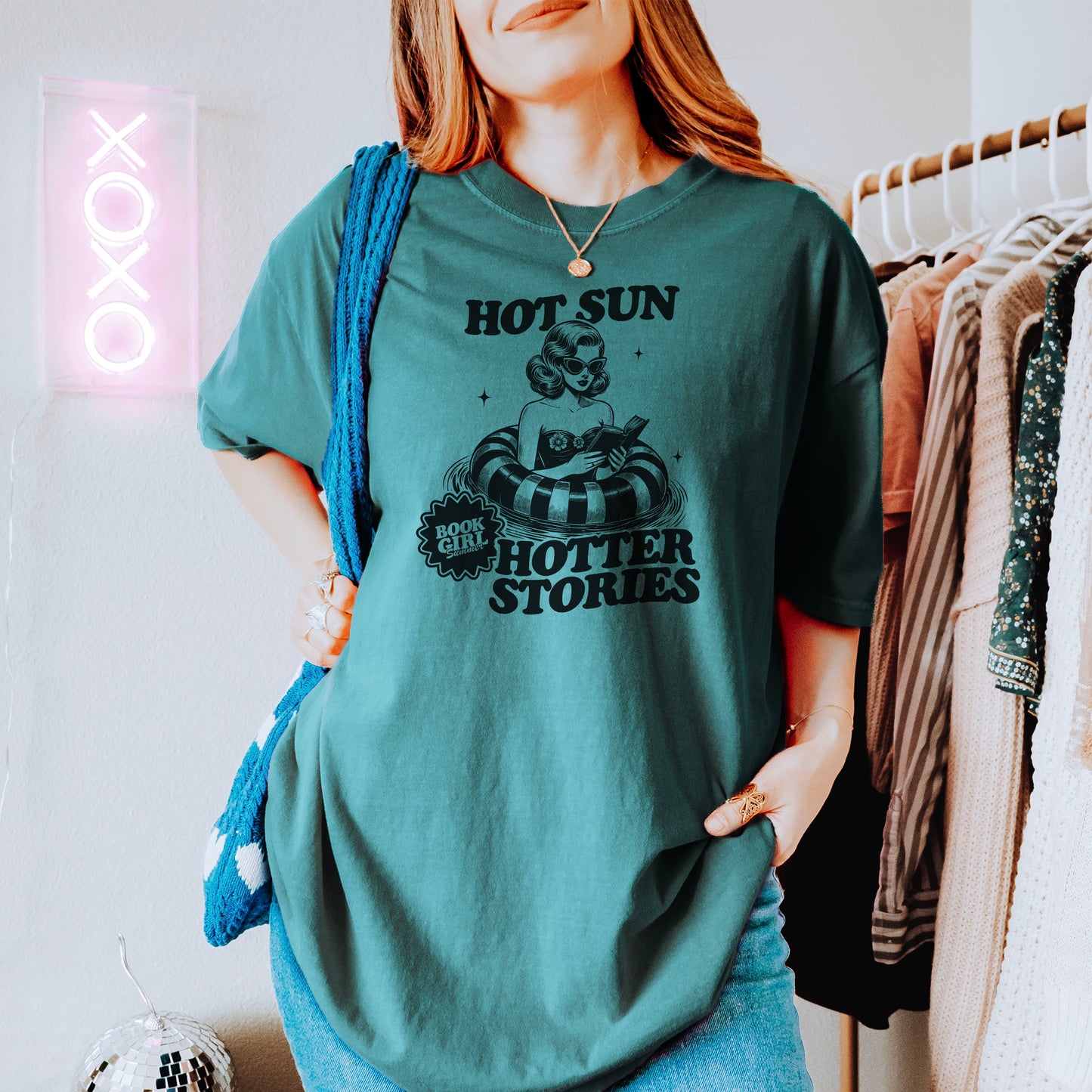 Hot Sun, Hotter Stories Heavyweight Comfort Colors Shirt