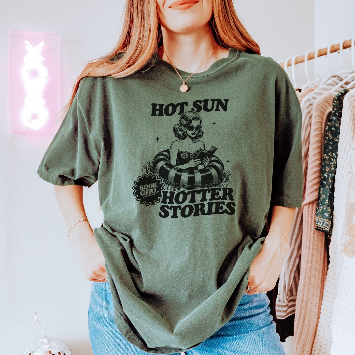 Hot Sun, Hotter Stories Heavyweight Comfort Colors Shirt