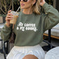 All I Need Are My Coffee & My Books Gildan Crewneck Sweatshirt