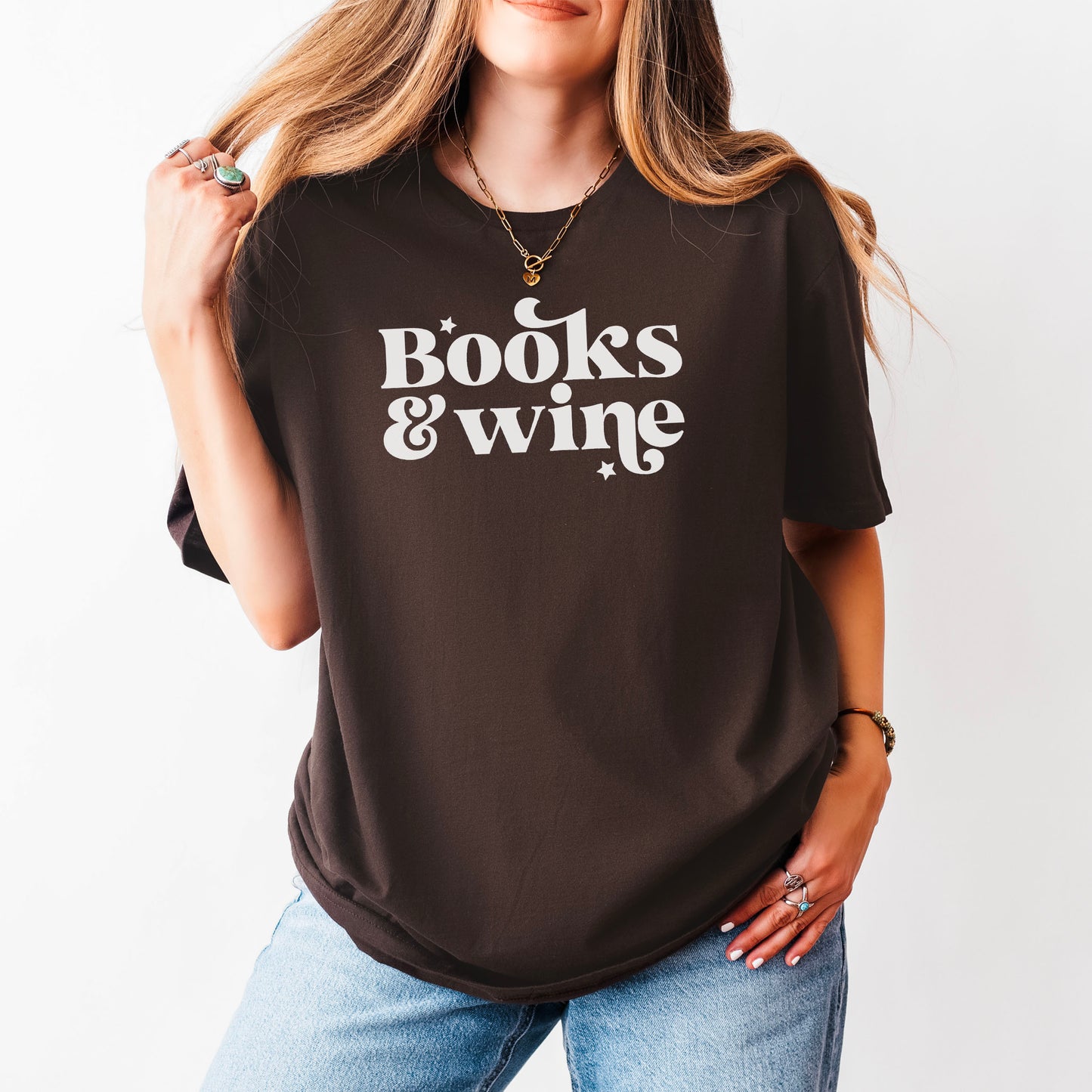 Books & Wine Gildan Softstyle Shirt