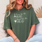 Came for the Hero Stayed for the Villain Comfort Colors Shirt | Bookish Heavyweight Tee for Romance and Fantasy Readers