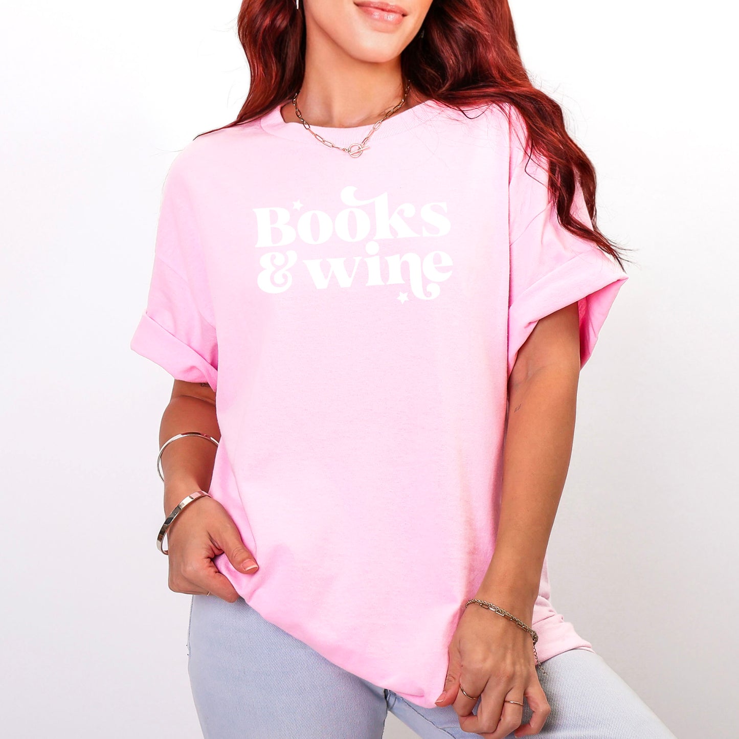 Books & Wine Gildan Softstyle Shirt