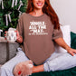 Jingle All The Way To The Bookstore Heavyweight Comfort Colors Shirt