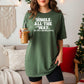 Jingle All The Way To The Bookstore Heavyweight Comfort Colors Shirt