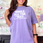Jingle All The Way To The Bookstore Heavyweight Comfort Colors Shirt