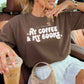All I Need Are My Coffee & My Books Heavyweight Comfort Colors Shirt