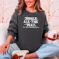 Jingle All The Way To The Bookstore Lightweight Comfort Colors Sweatshirt