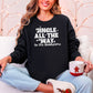 Jingle All The Way To The Bookstore Lightweight Comfort Colors Sweatshirt