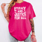 Literacy And Justice For All Gildan Softsyle Shirt