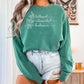Tattooed Introverted Bookworm Comfort Colors Sweatshirt