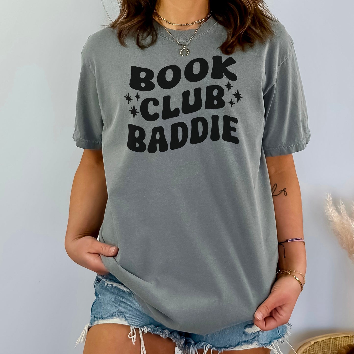 Book Club Baddie Premium T-Shirt - Natalia’s Design Studio