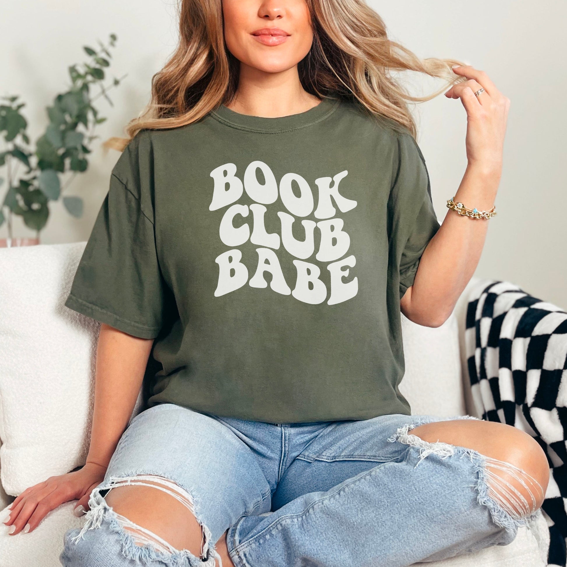 Book Club Babe Premium Shirt - Natalia’s Design Studio