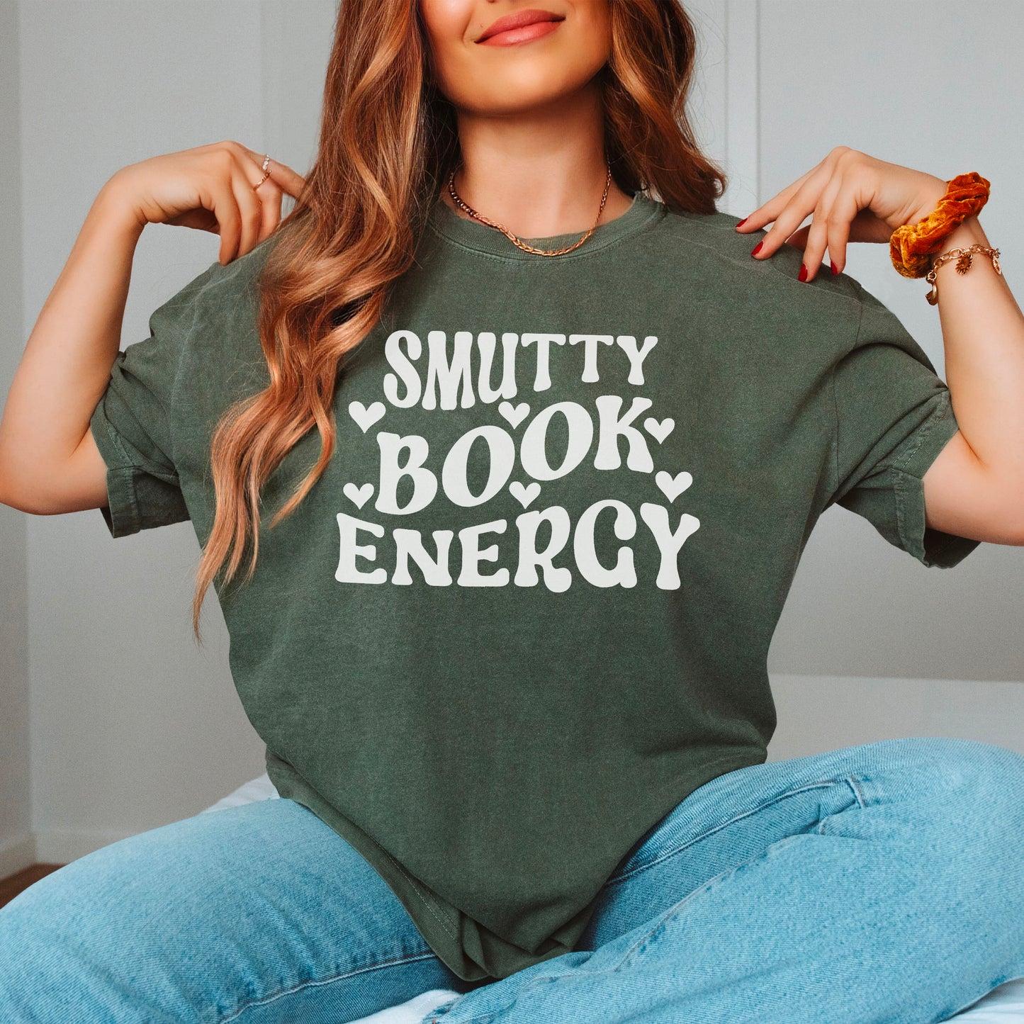 Smutty Book Energy Comfort Colors Shirt