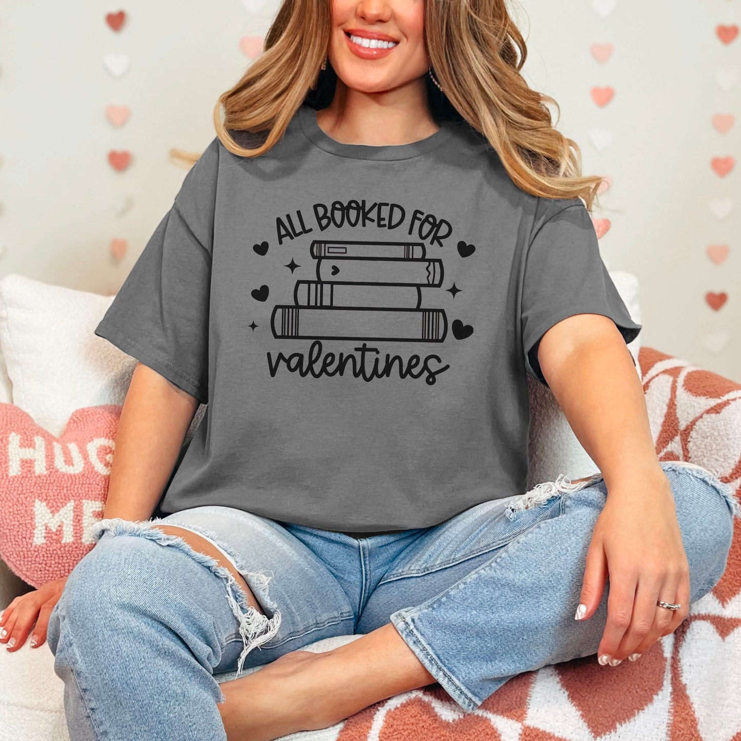 All Booked for Valentines Premium Shirt - Natalia’s Design Studio