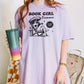 Book Girl Summer Retro Tee – Premium Comfort Colors Shirt for Book Lovers